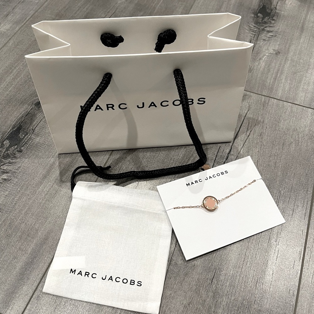 Authentic Marc Jacobs bracelet pink and rose gold brand new